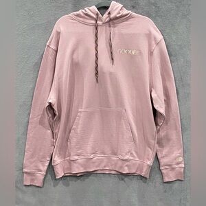 Goodee x Kotn The Goodee Hoodie Sweatshirt Pullover Dusty Rose Mens Size M NWT